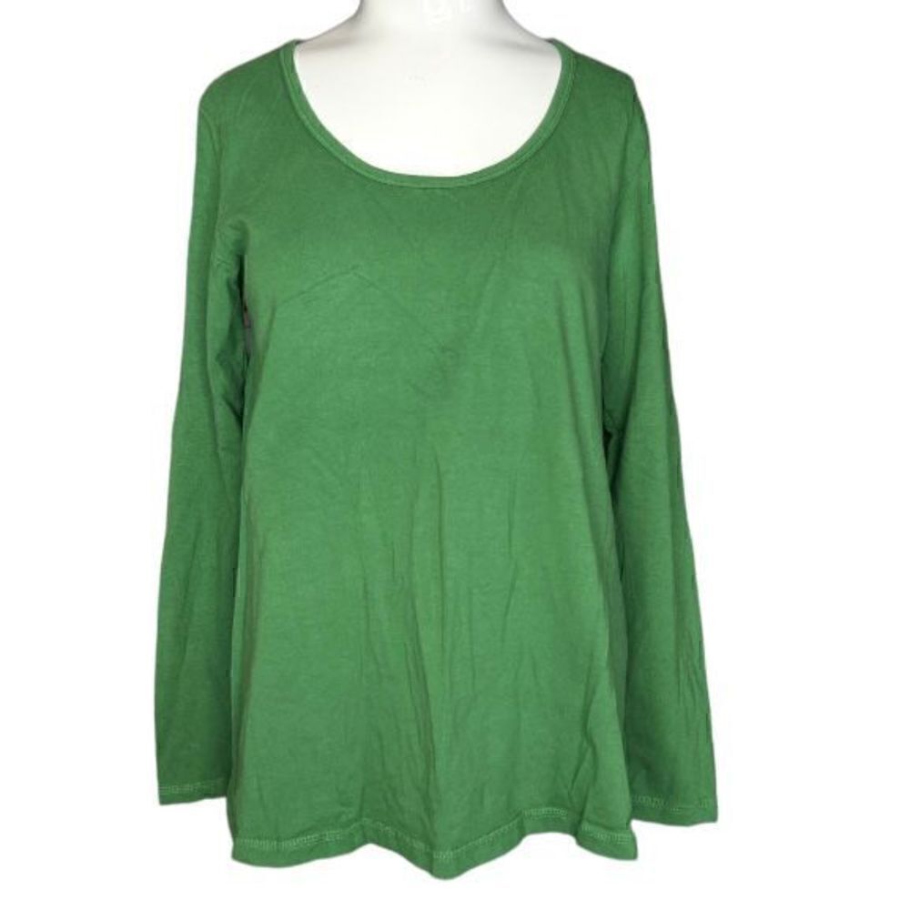 3/$15 or 5/$20 Duo Maternity size small green long sleeve top